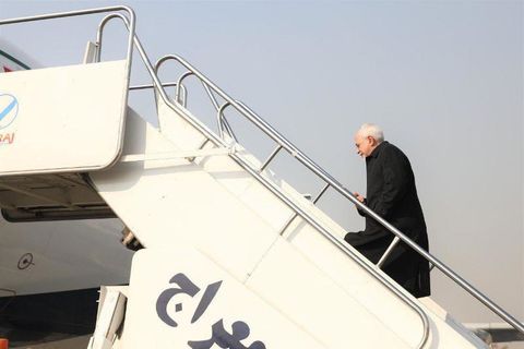 Zarif to Qatar