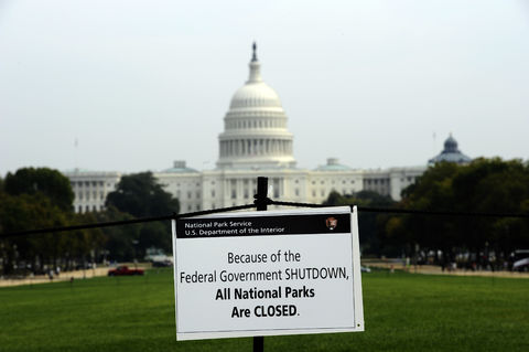 US federal shutdown